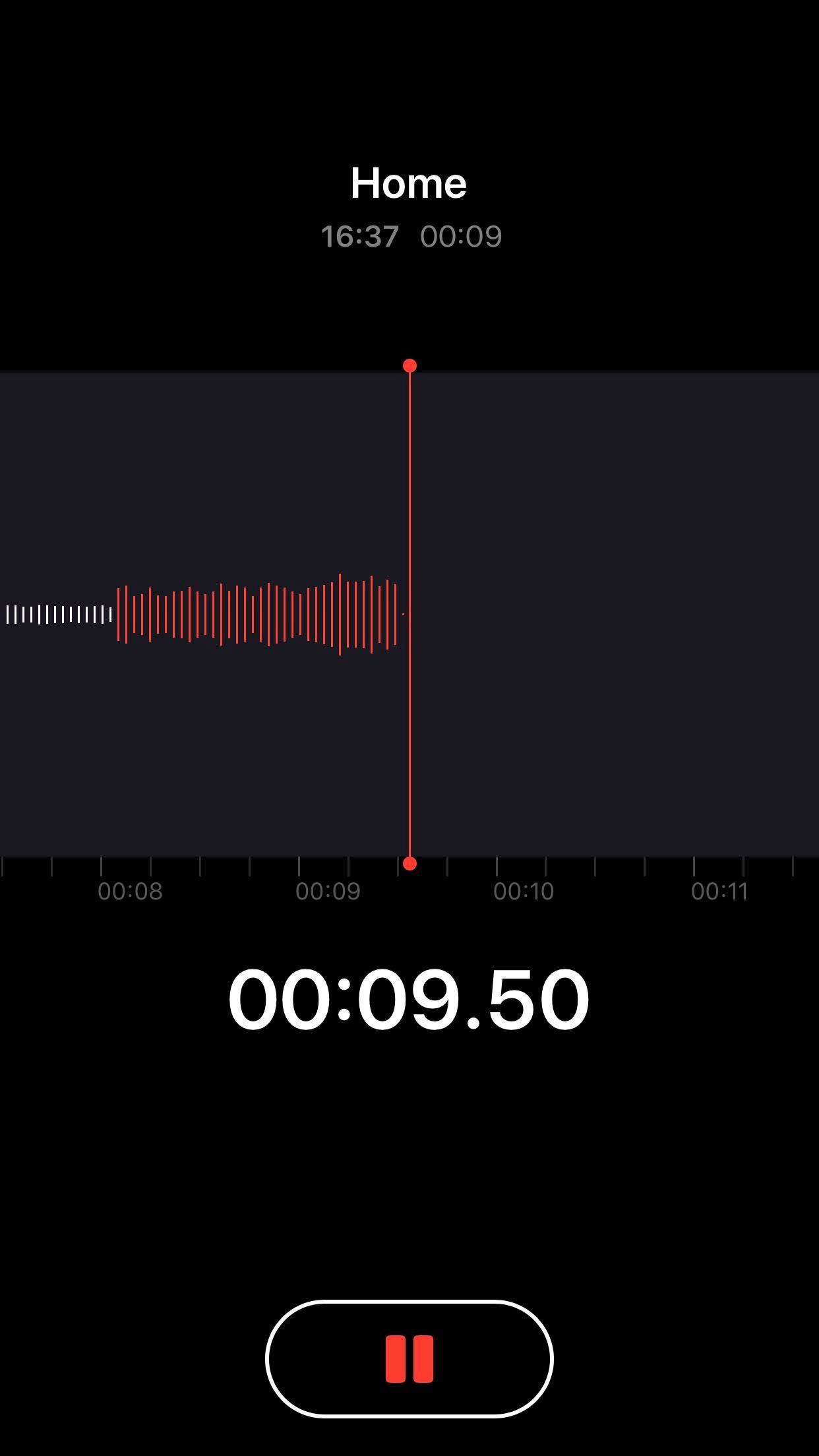 Cómo grabar audio en el iPhone 2