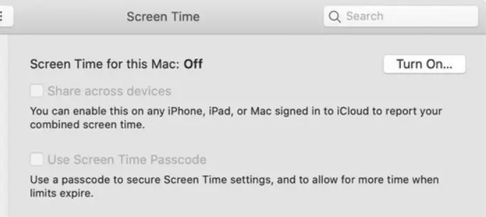 Cómo usar el tiempo de pantalla en el Mac 3