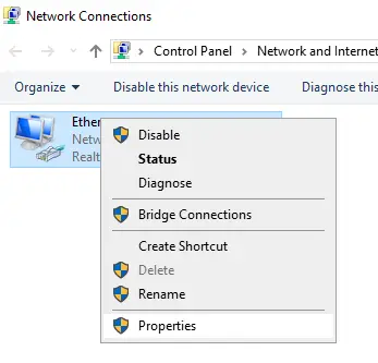 Conectado a Wi-Fi pero sin Internet en Windows 10 4
