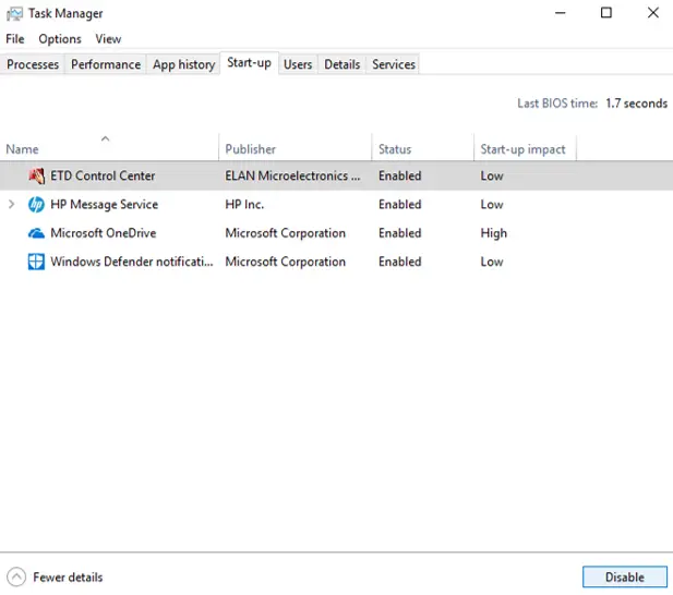 Cómo arreglar el borde de Microsoft que no funciona en Windows 10 3