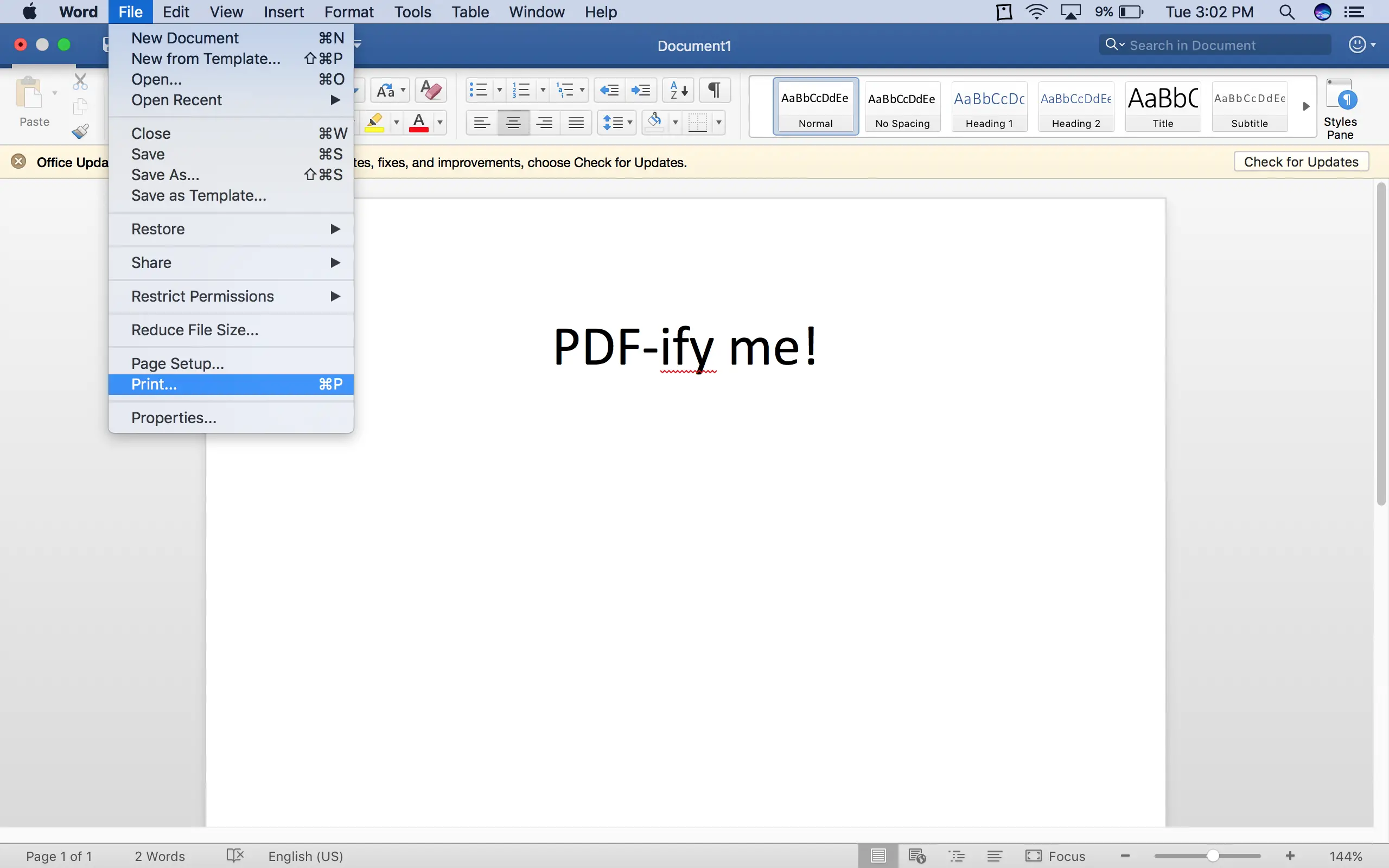 Cómo crear PDFs en Mac 1