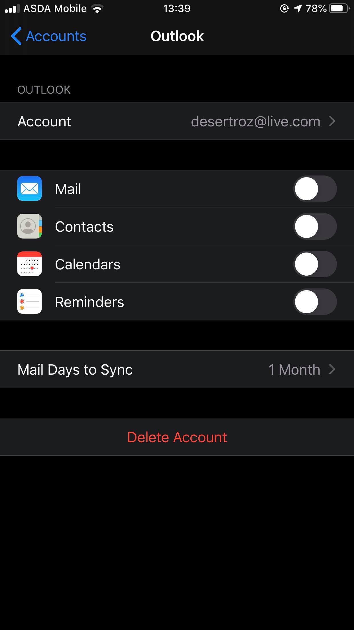 Cómo cambiar la dirección de correo electrónico en el iPhone 3