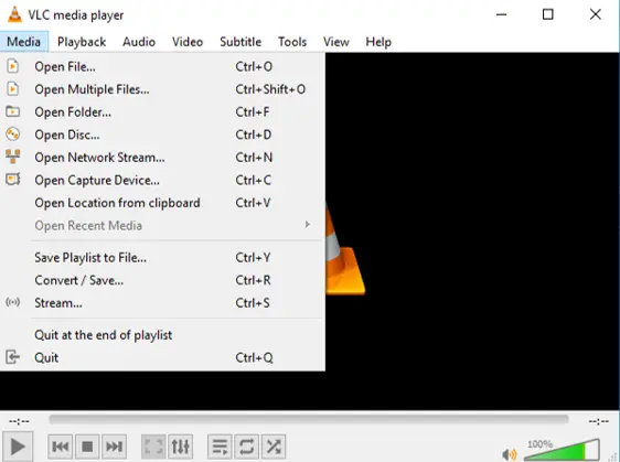 Cómo quitar el audio de Video VLC 1