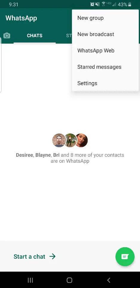 Cómo cambiar el fondo de pantalla del chat Whatsapp 2