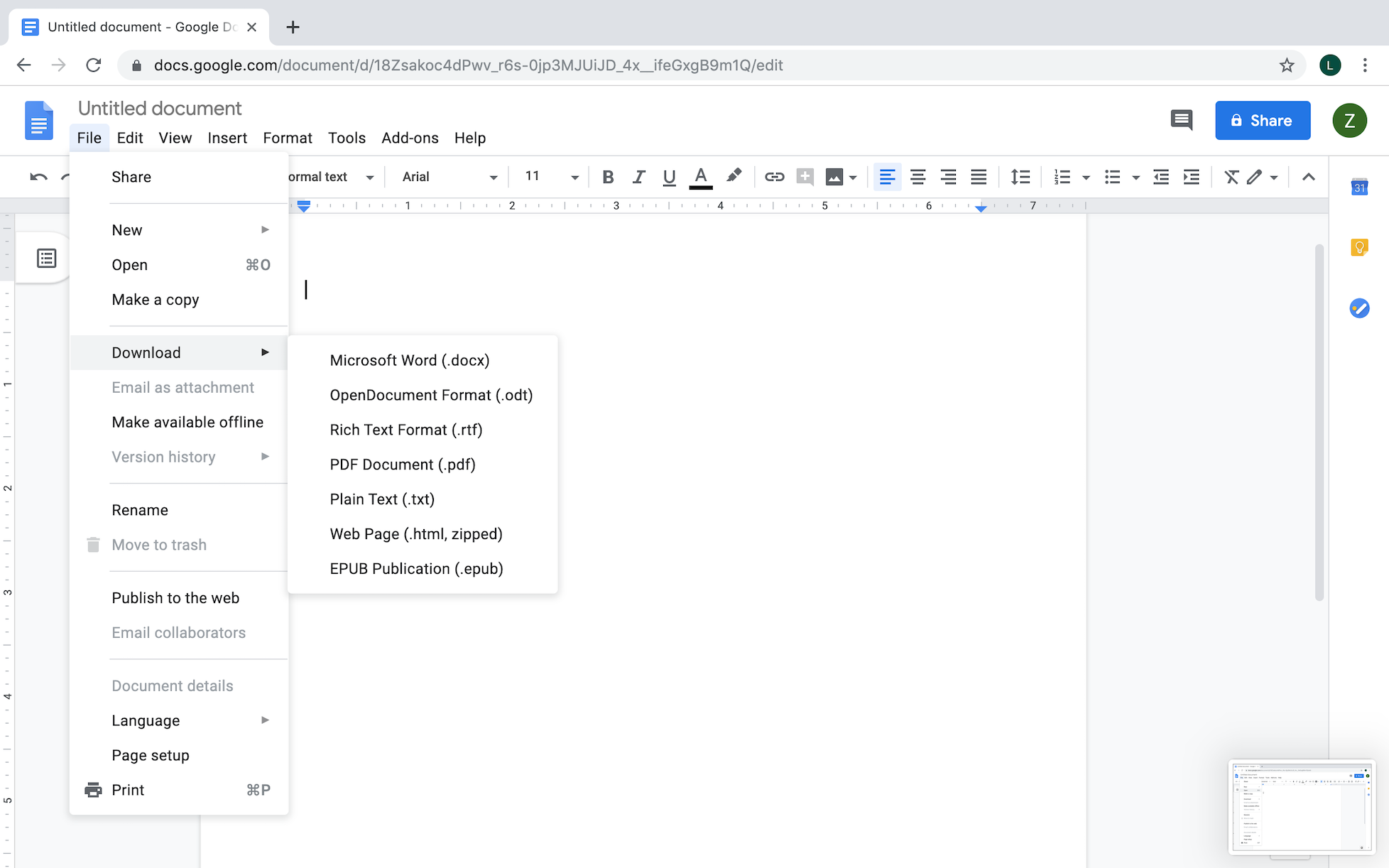 Cómo convertir el formato PDF a Google Doc 4