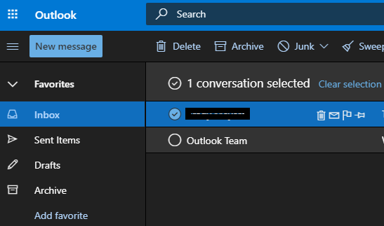 Cómo borrar en masa correos electrónicos en Outlook 1