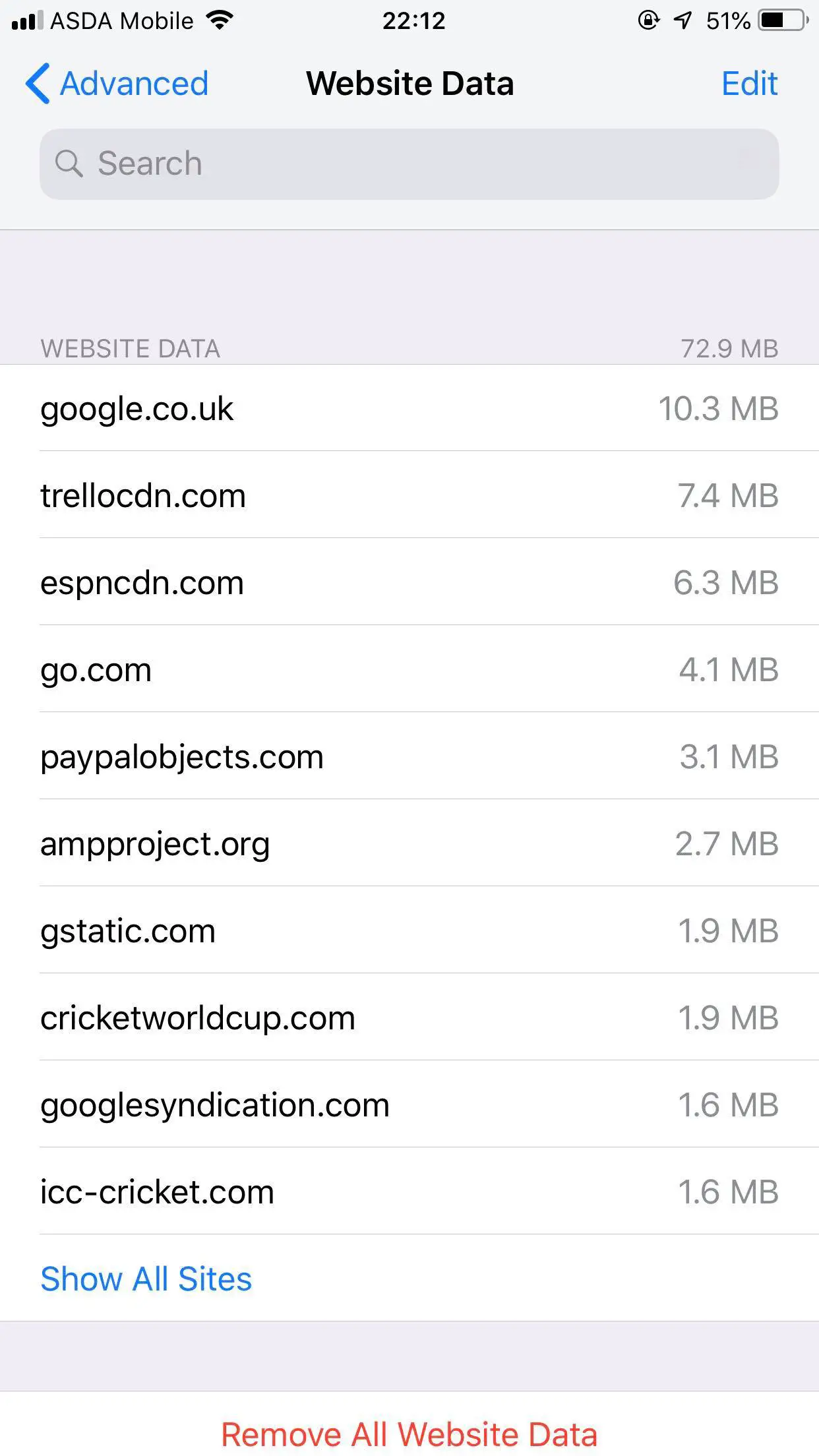 Cómo ver el historial de navegación privado en el Safari iPhone 3