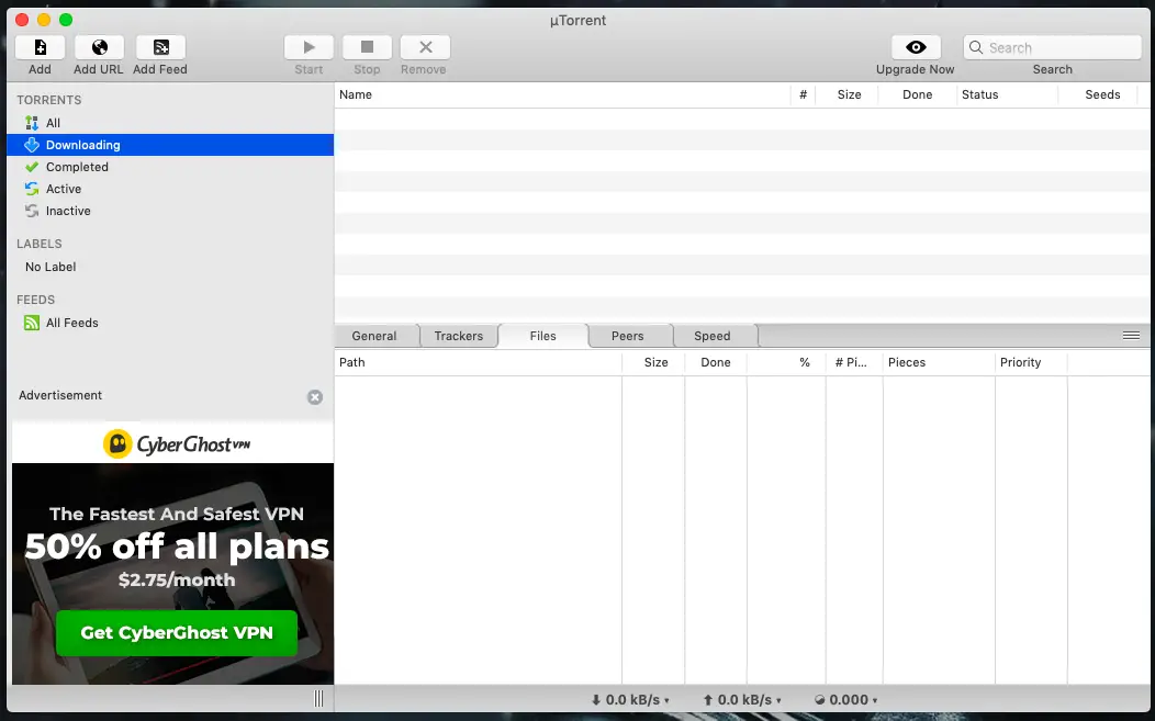 Cómo descargar un torrente con uTorrent en Mac 1