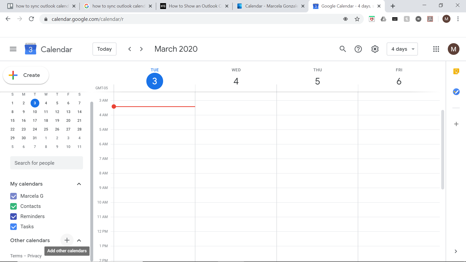 Cómo sincronizar Outlook Calendar con Google Calendar 3