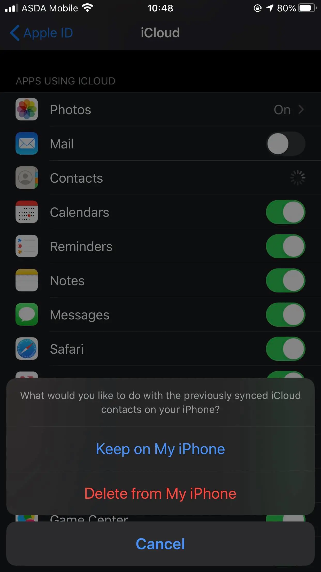 Cómo recuperar contactos borrados en el iPhone 3