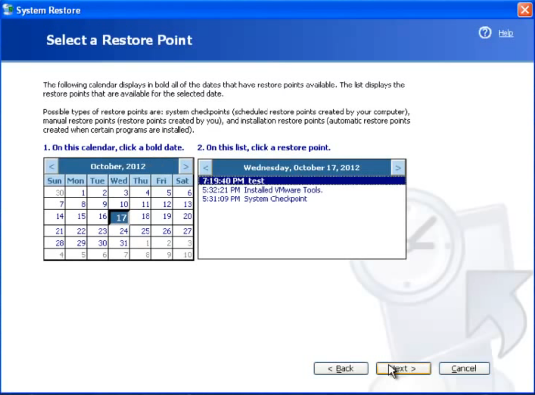 Cómo restablecer Windows XP a la configuración de fábrica 4