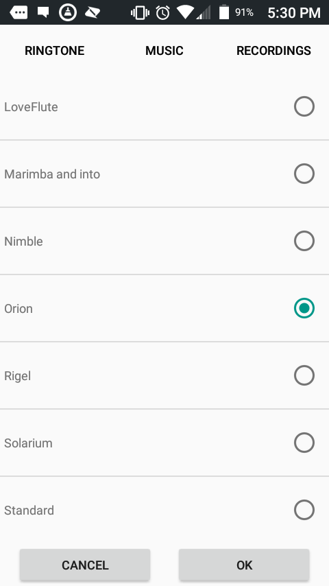 Cómo configurar tonos personalizados para los contactos Android 3