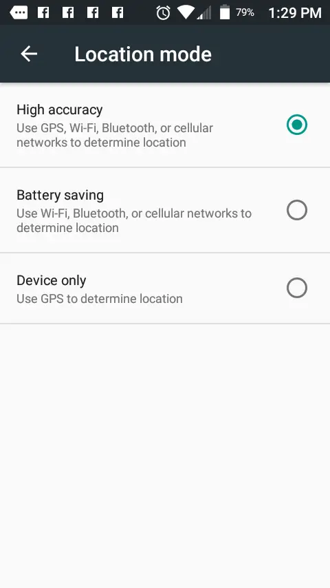 Cómo solucionar problemas de GPS en Android 7