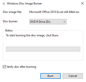 Cómo montar y grabar archivos ISO en Windows 5