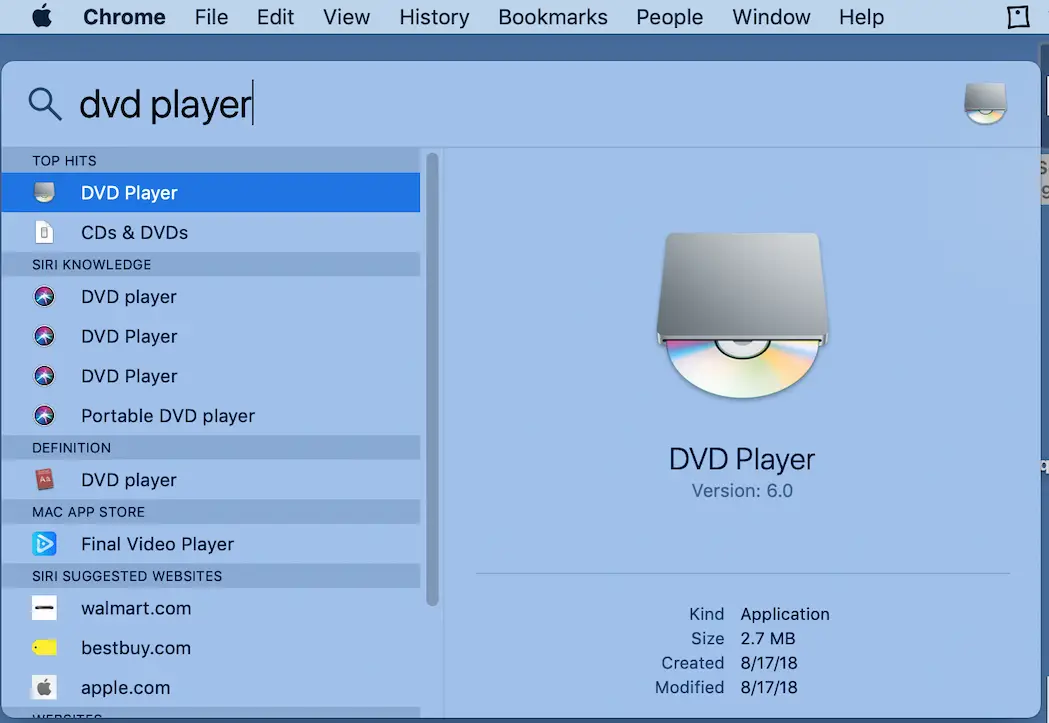 Cómo encontrar y usar el reproductor de DVD en la Mac 1