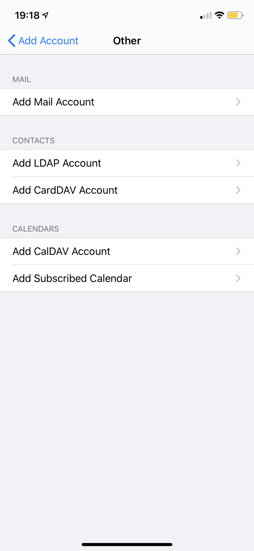 Cómo configurar el Zoho Mail en el iPhone o el iPad 5