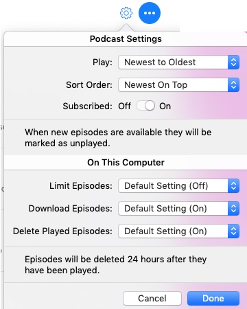 Cómo descargar podcasts de iTunes 3