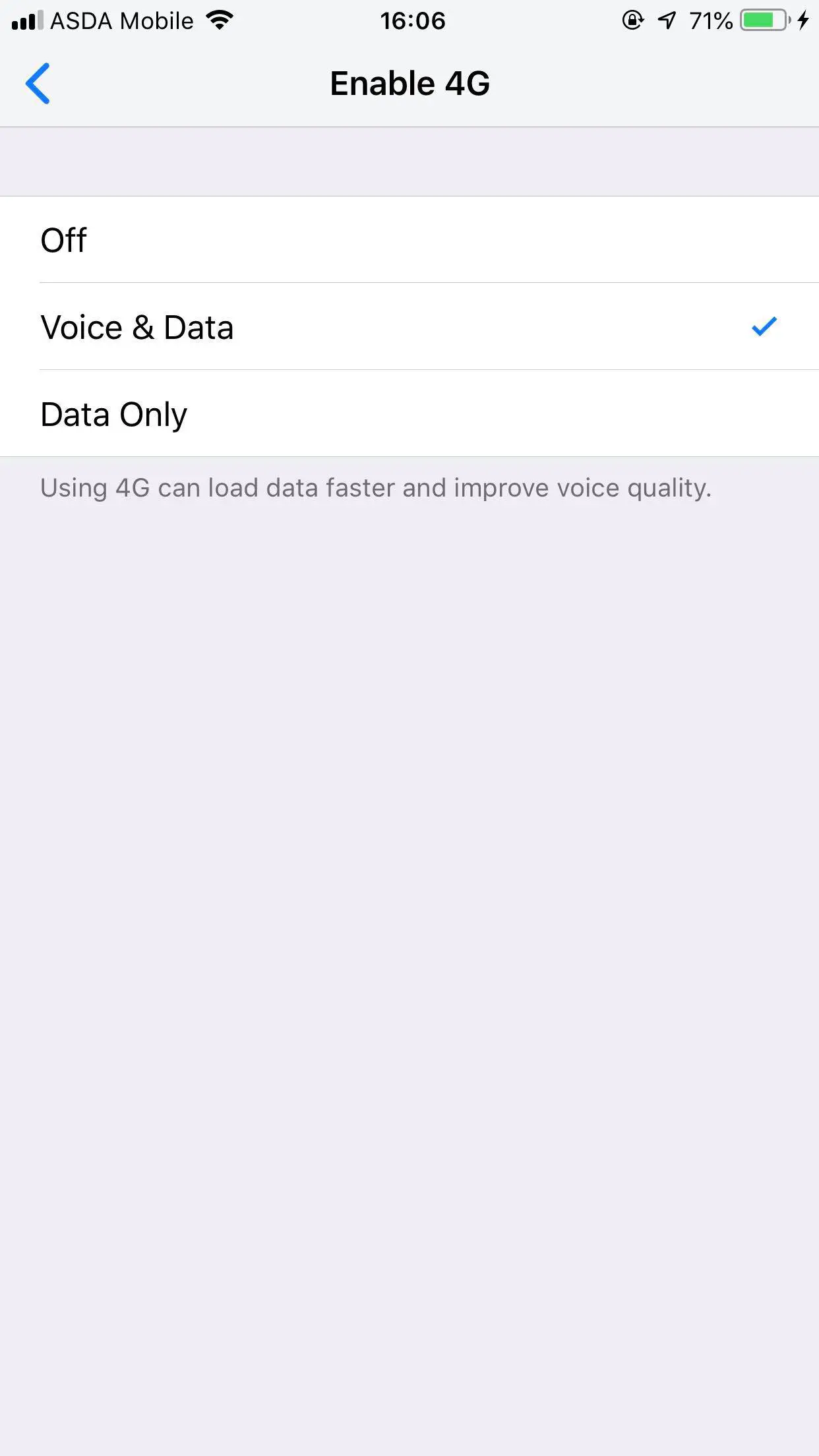 Cómo aumentar la velocidad de los datos en el iPhone 2