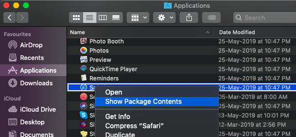 Arreglar Safari se está actualizando Mensaje Mac 2
