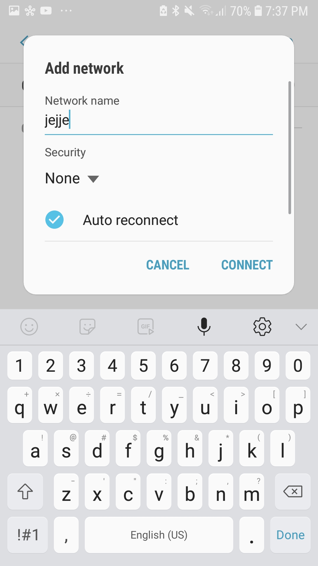 Cómo conectarse a una red Wi-Fi oculta en Android 3