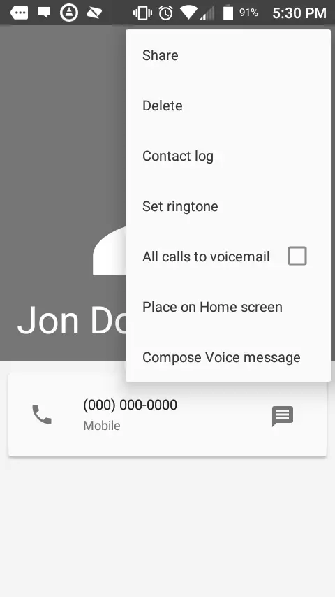 Cómo configurar tonos personalizados para los contactos Android 2