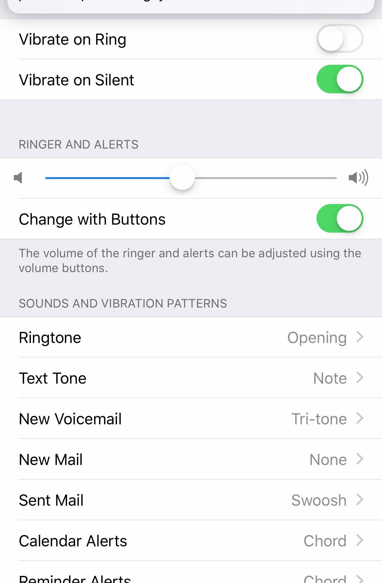 Cómo cambiar el volumen de la alarma en el iPhone 1