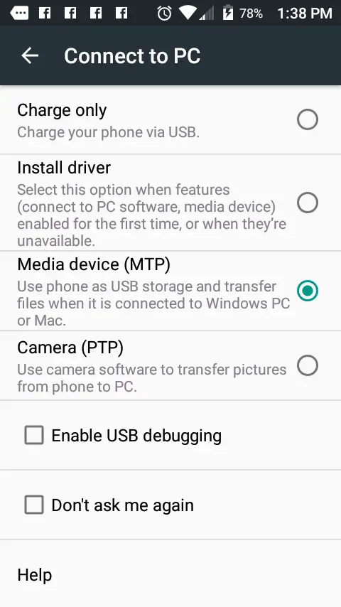 No se pueden mover las aplicaciones a la tarjeta SD en Android 1