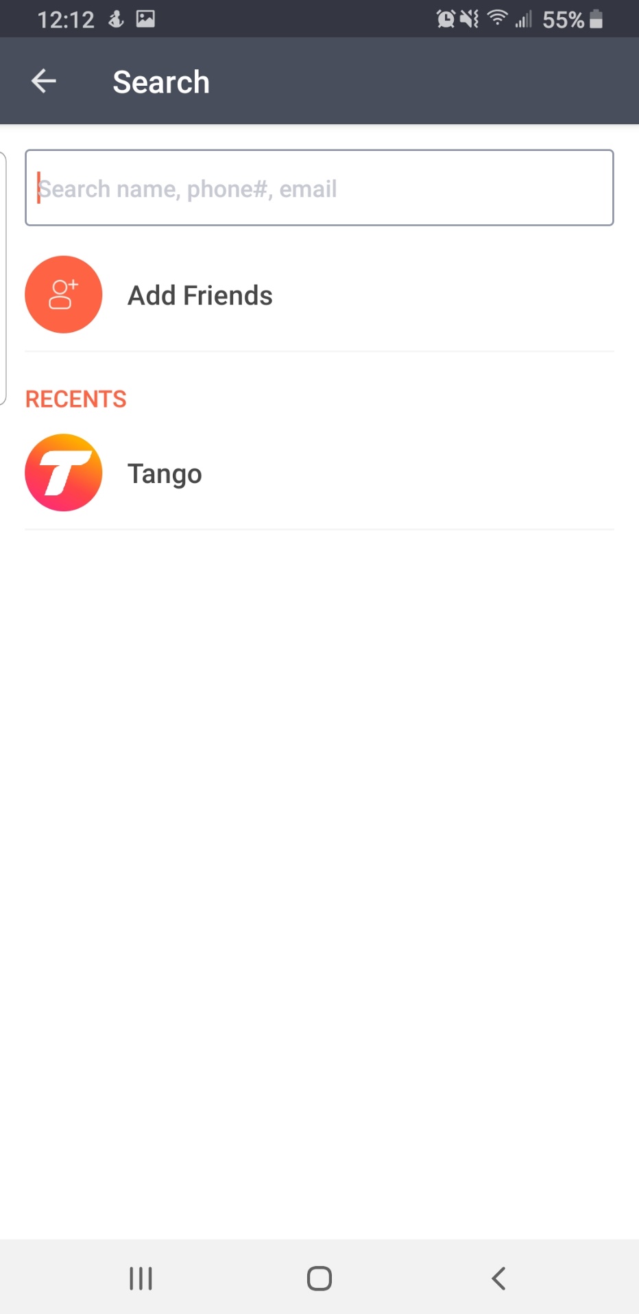 Cómo usar el Tango en un Androide 2