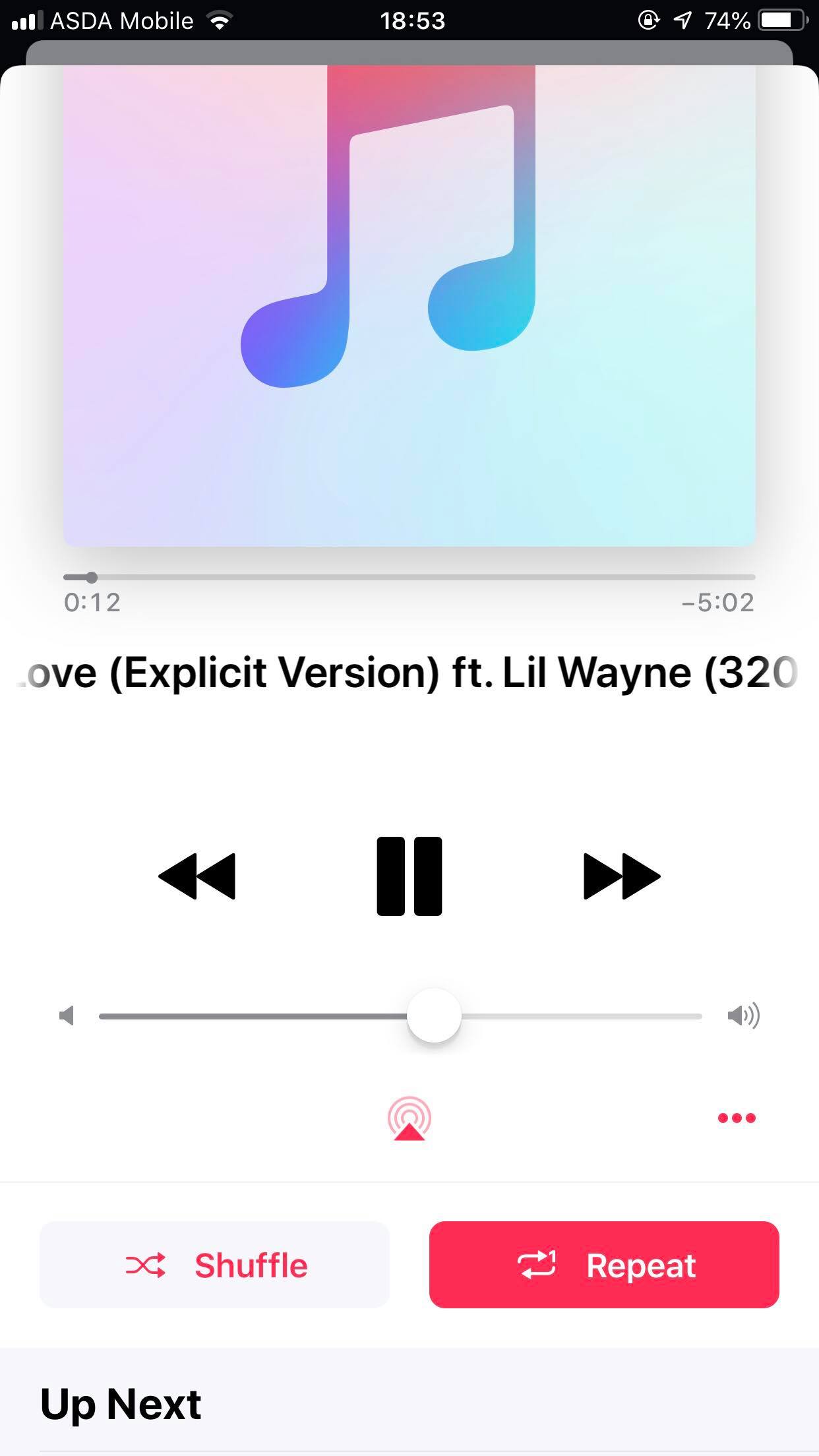Cómo repetir una canción en Apple Music en el iPhone 1