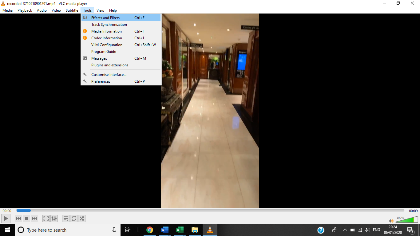 Cómo girar los vídeos en el Reproductor de Windows Media 2