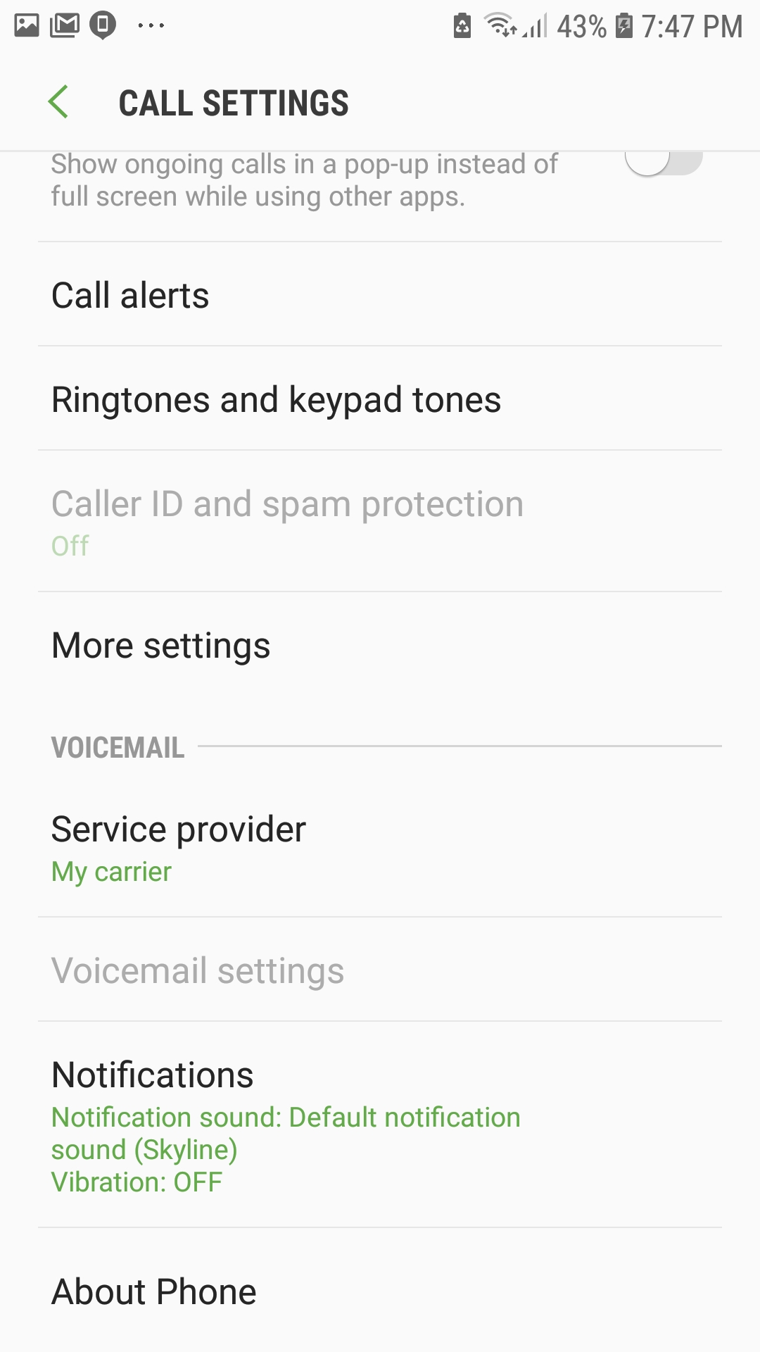 Cómo configurar el correo de voz en Android 2