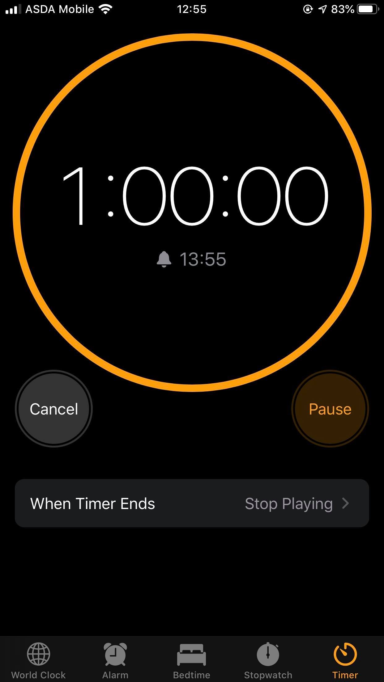 Cómo configurar el temporizador de sueño en el iPhone 3