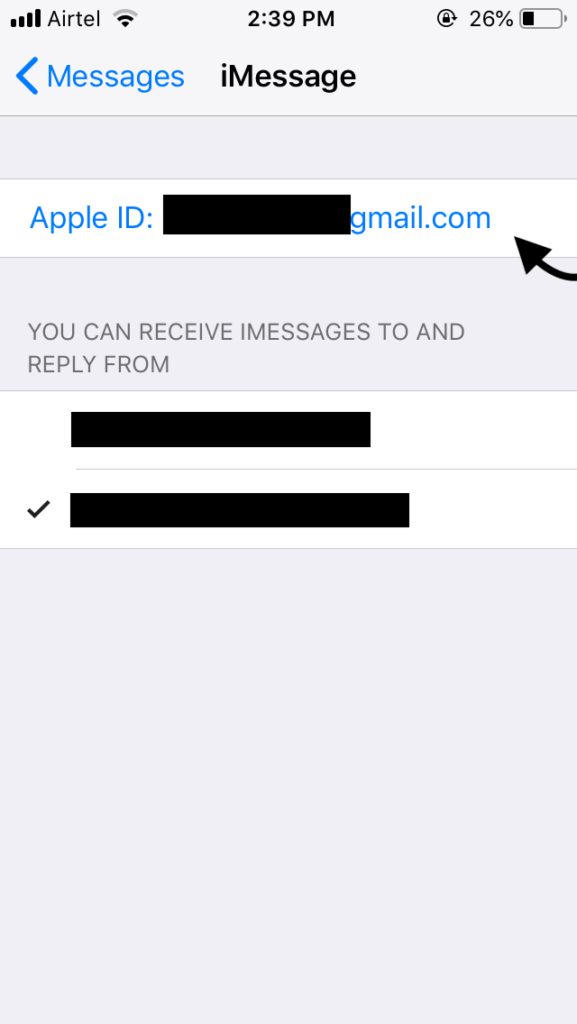 Cómo arreglar que iMessage no funcione en el iPhone 3