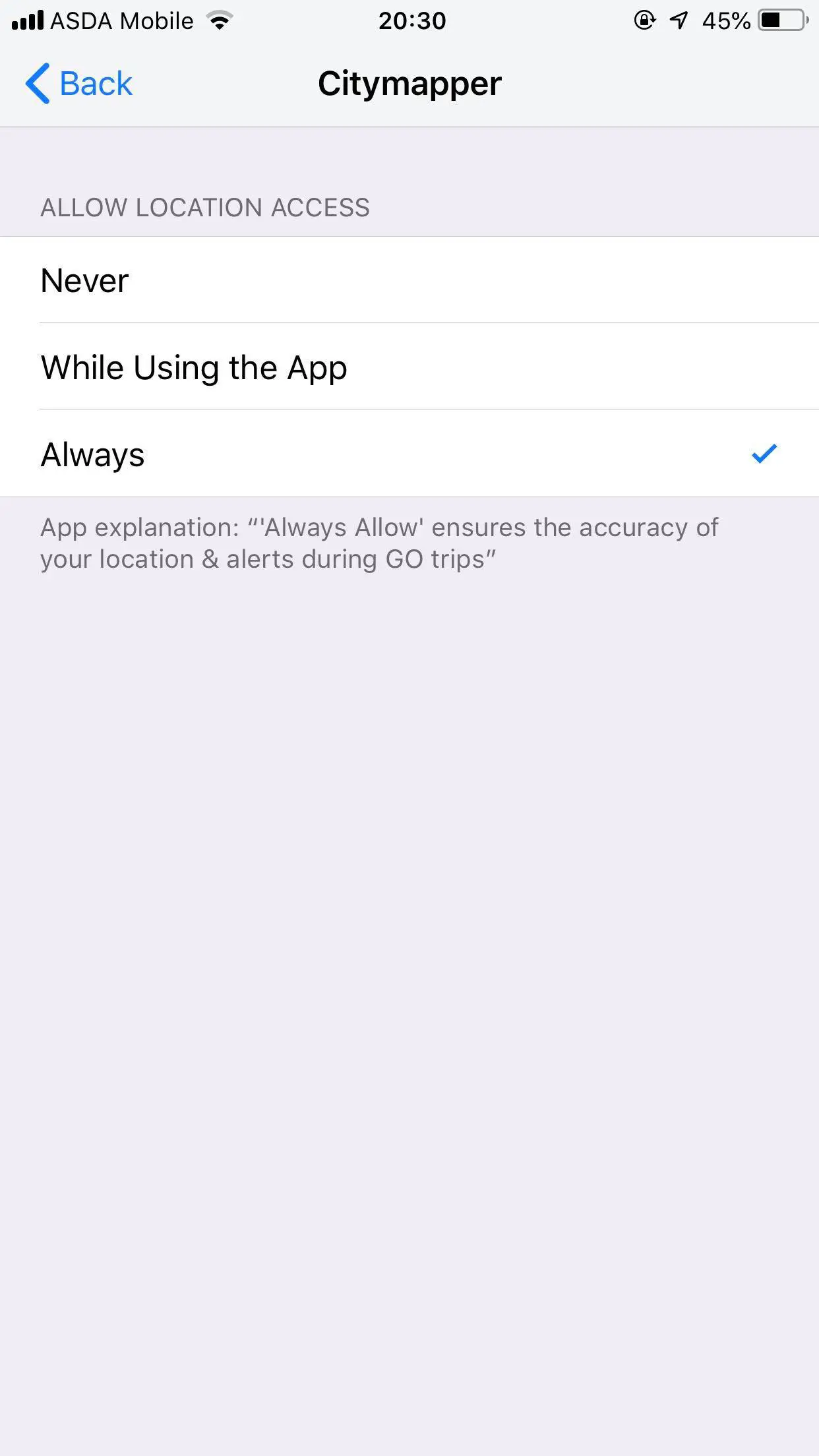 Cómo desactivar la localización y el GPS en el iPhone 3