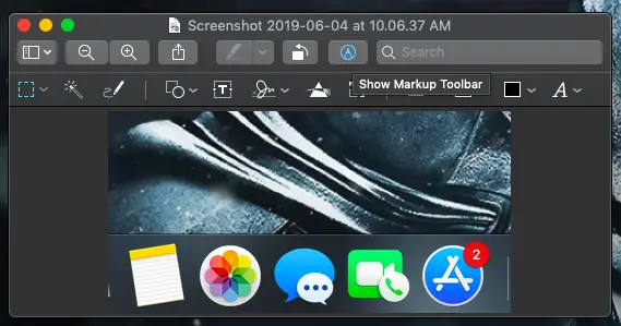 Cómo editar capturas de pantalla en Mac 3