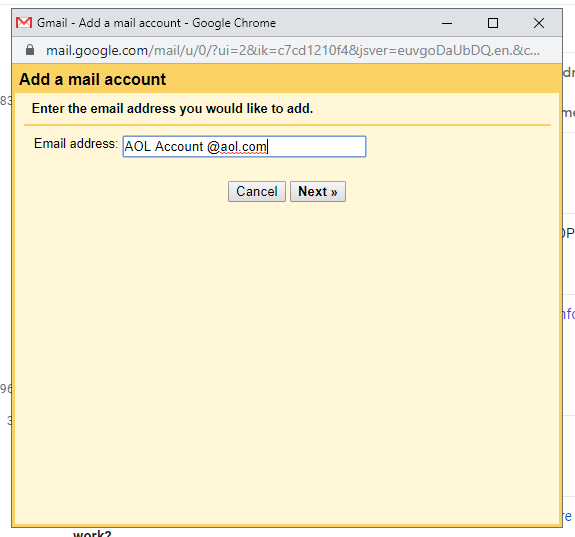 Cómo reenviar el correo de AOL a Gmail 3