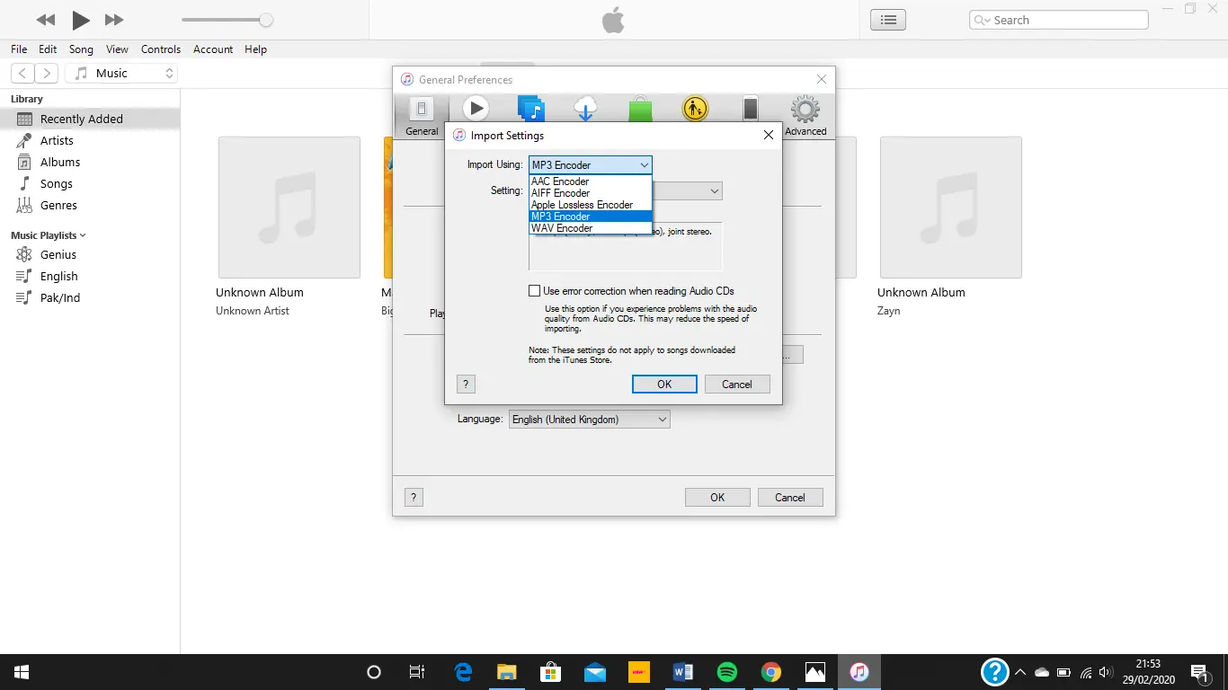 Cómo exportar canciones como MP3 desde iTunes 3