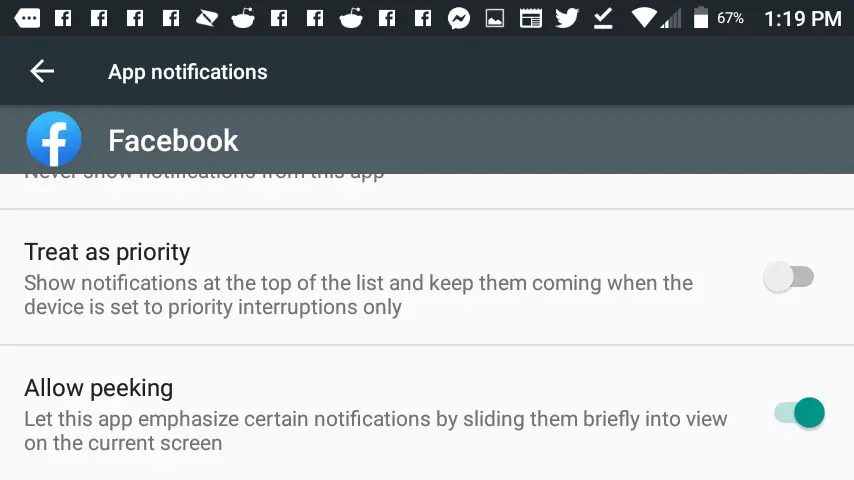 Arreglar las notificaciones del Facebook Messenger que no funcionan 2