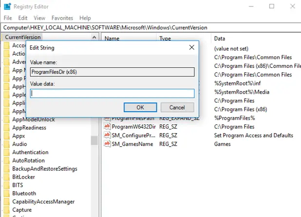 Cómo cambiar la carpeta de instalación predeterminada en Windows 10 3