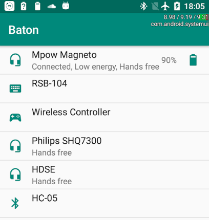 Cómo comprobar la batería de los dispositivos Bluetooth en Android 2