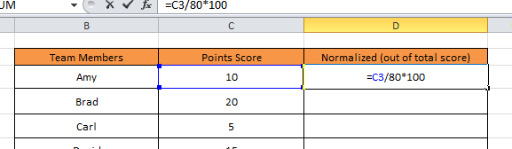 Cómo normalizar los datos en Excel 3