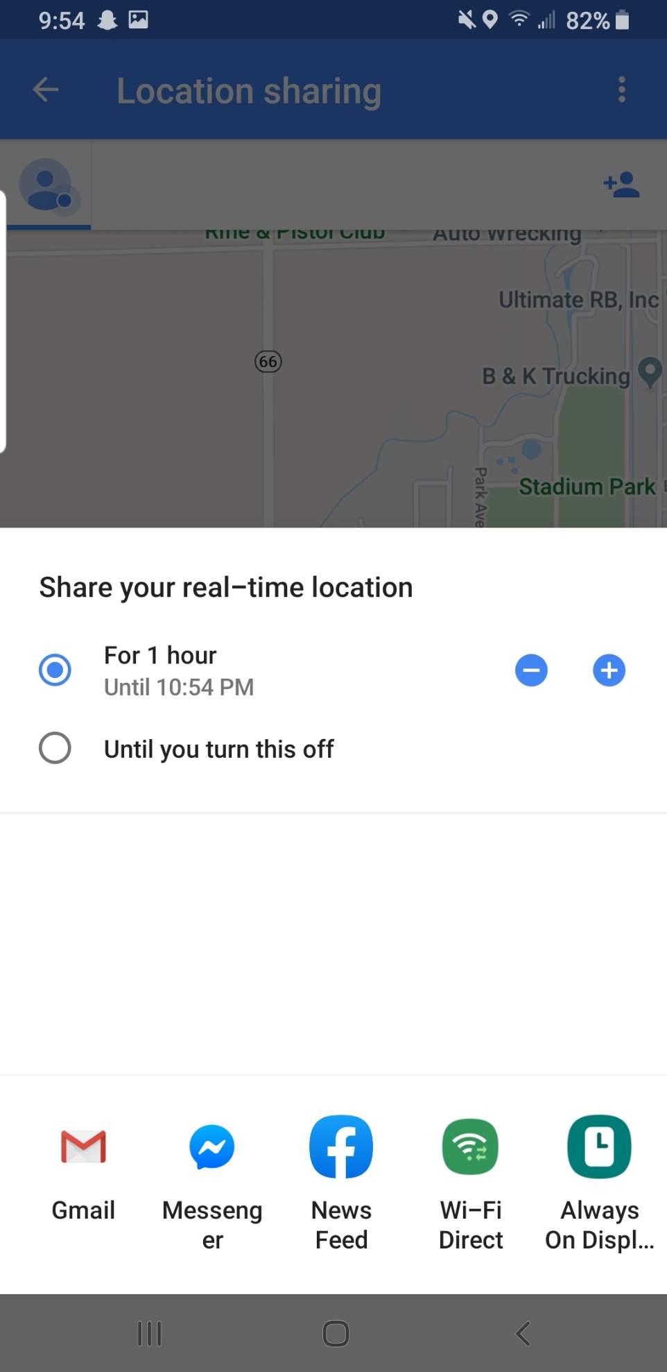 Cómo compartir la ubicación en Android 4