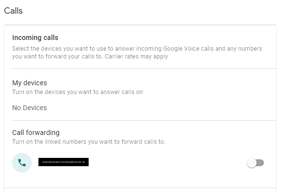 Cómo configurar el reenvío de llamadas de Google Voice 3