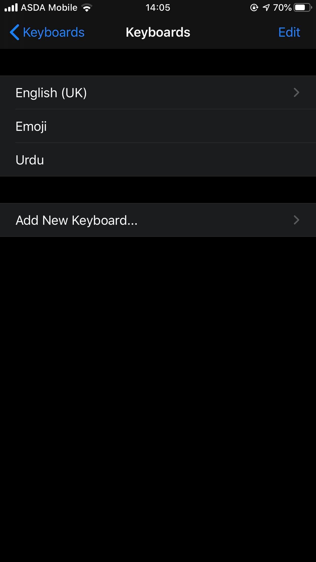 Cómo cambiar el idioma en el teclado del iPhone 2