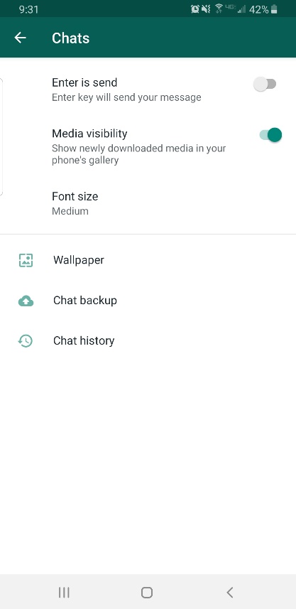 Cómo cambiar el fondo de pantalla del chat Whatsapp 4