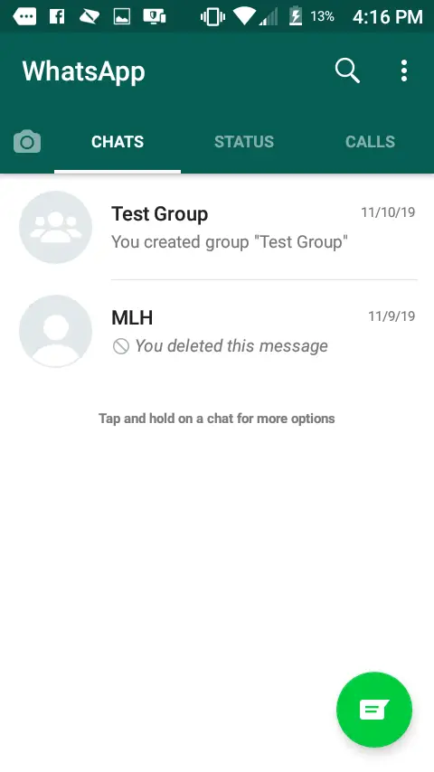 Cómo enviar mensajes de texto en WhatsApp 1