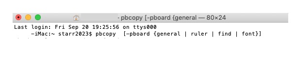 Cómo usar los comandos de Pbcopy y Pbpaste en Mac 1