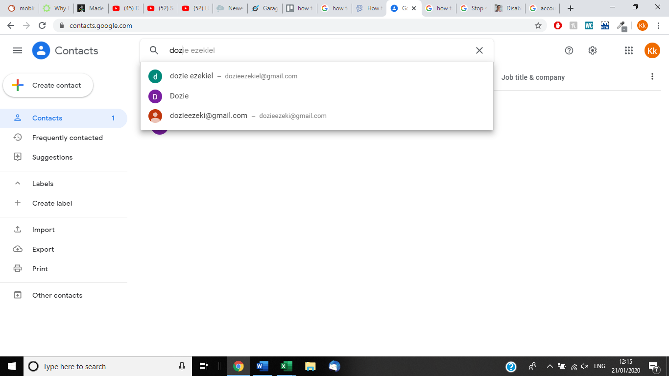 Cómo eliminar las direcciones de correo electrónico de la función Autocompletar de Gmail 1