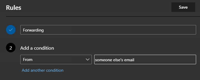 Cómo reenviar el correo de Outlook a otra dirección de correo electrónico 5