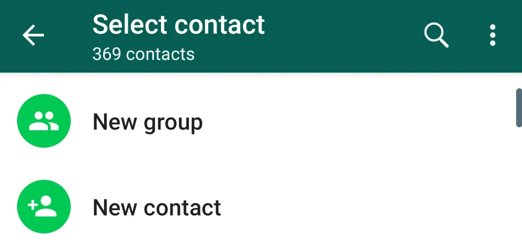 Cómo añadir el contacto a Whatsapp 3